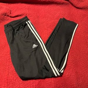 Adidas size large black track pants